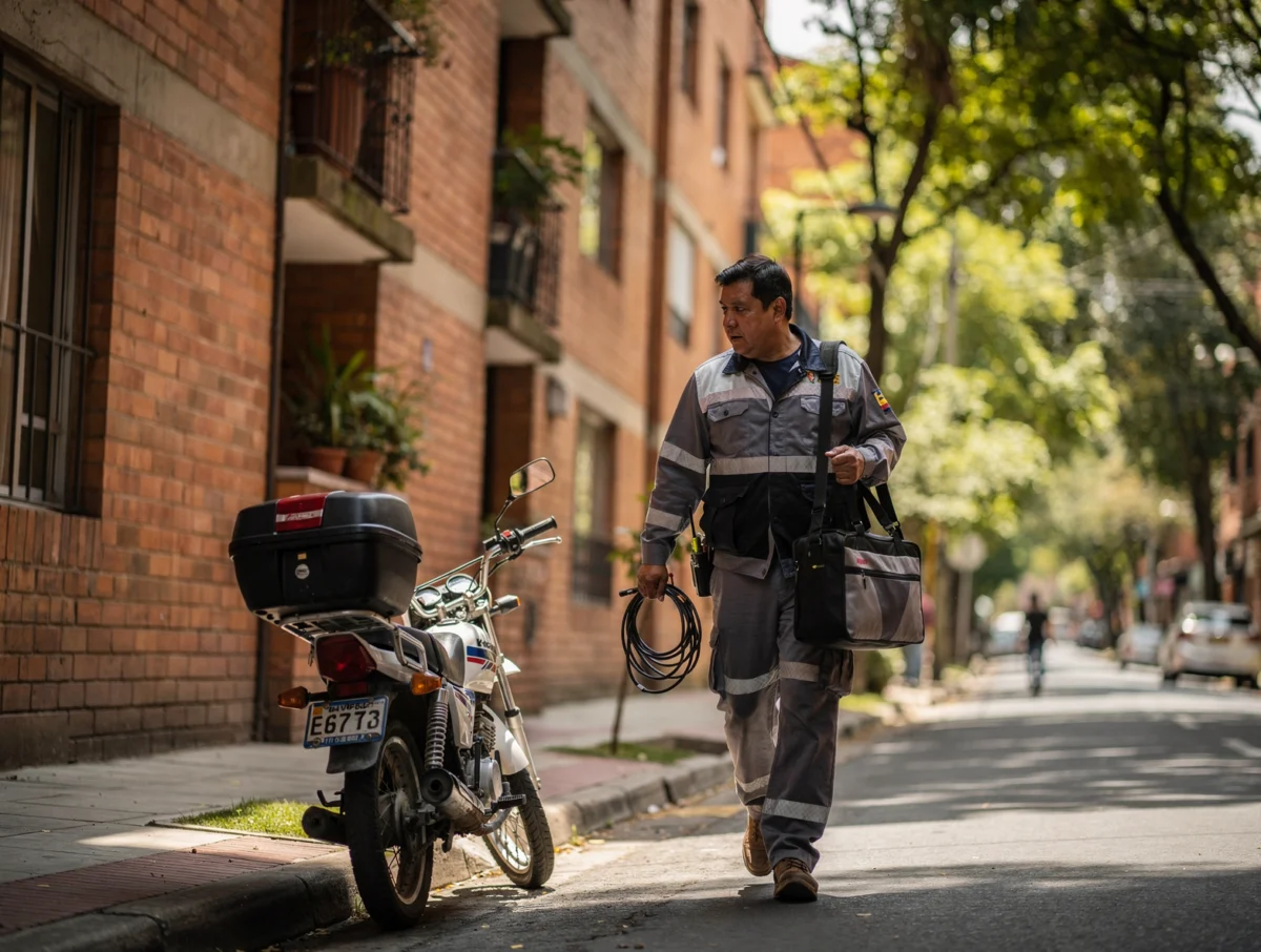 Atención técnica en barrios residenciales de Bogotá Técnico de lavadoras en un barrio residencial de Bogotá